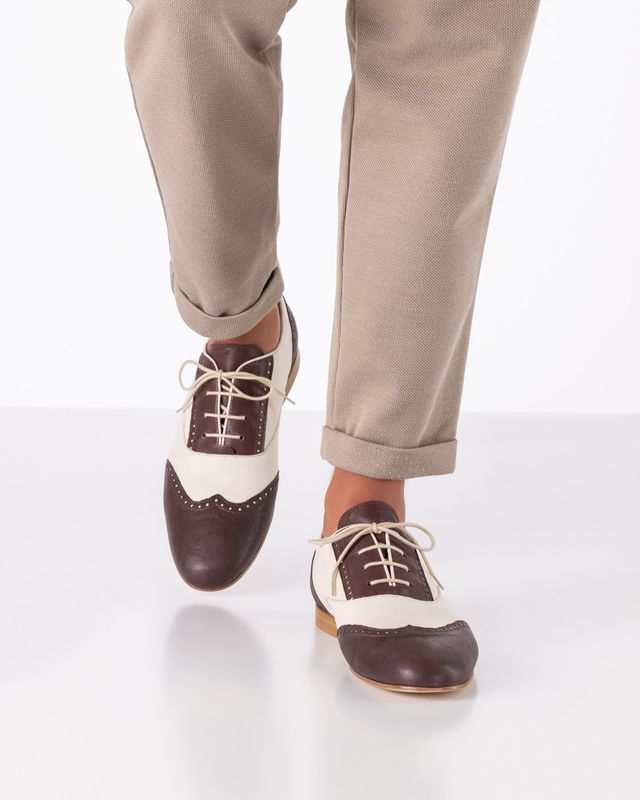 Carrara LS Nappa leather – beige / bordo 28066